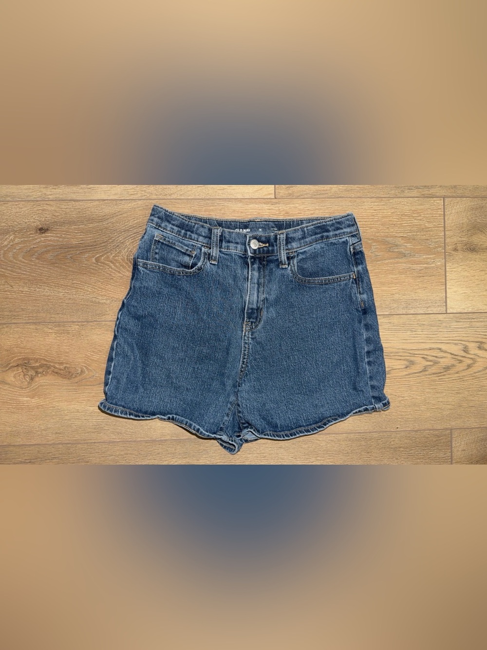 Old Navy Girls High Rise Denim Shorts Size 18